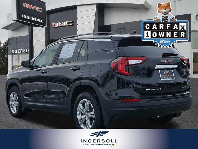 used 2022 GMC Terrain car, priced at $21,280