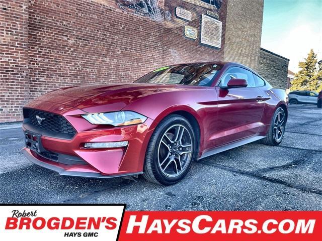used 2021 Ford Mustang car, priced at $22,395