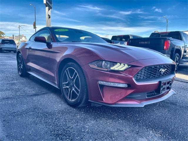 used 2021 Ford Mustang car, priced at $21,772