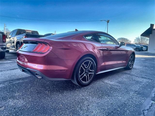 used 2021 Ford Mustang car, priced at $21,772