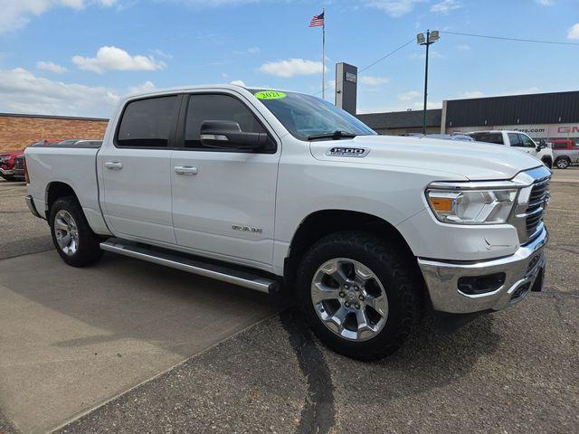used 2021 Ram 1500 car, priced at $34,494