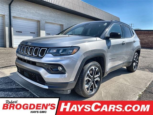 used 2023 Jeep Compass car, priced at $21,495