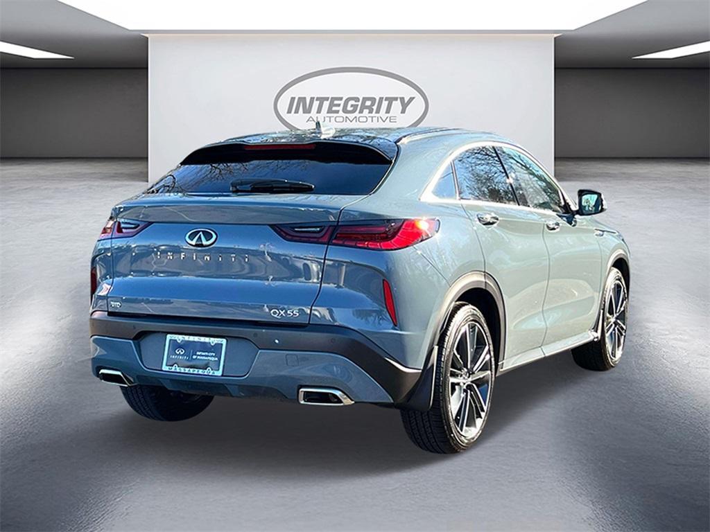 used 2025 INFINITI QX55 car, priced at $37,598