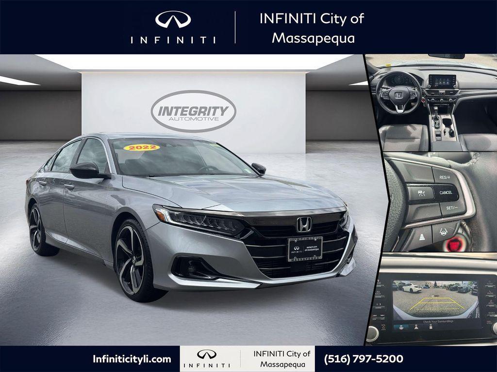 used 2022 Honda Accord car, priced at $25,173