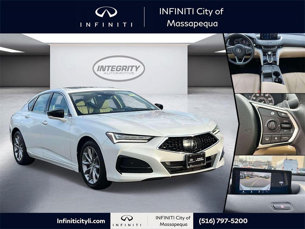 used 2022 Acura TLX car, priced at $26,498