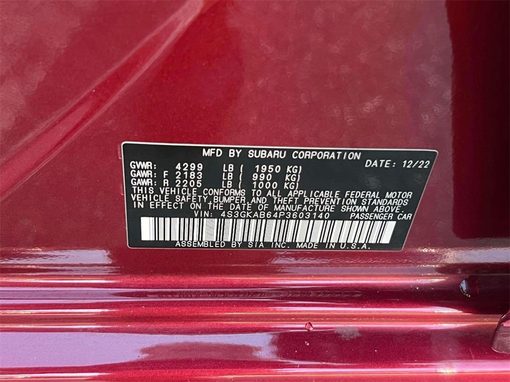 used 2023 Subaru Impreza car, priced at $18,698