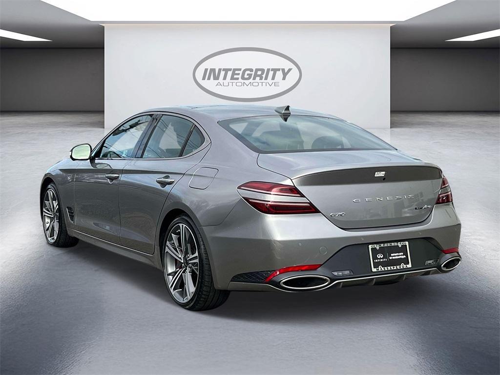 used 2025 Genesis G70 car, priced at $44,498