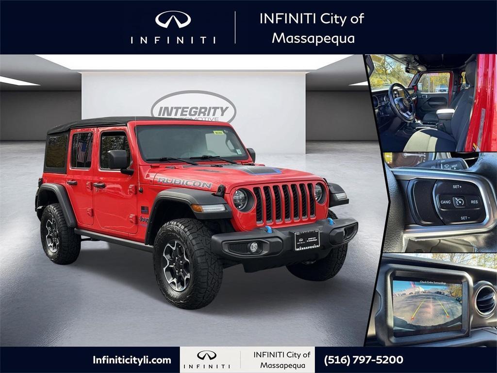 used 2022 Jeep Wrangler Unlimited 4xe car, priced at $29,398