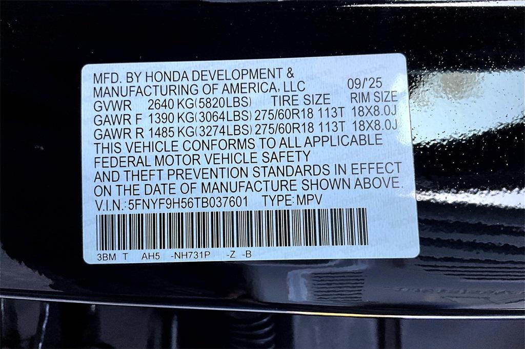 new 2026 Honda Passport car, priced at $51,450