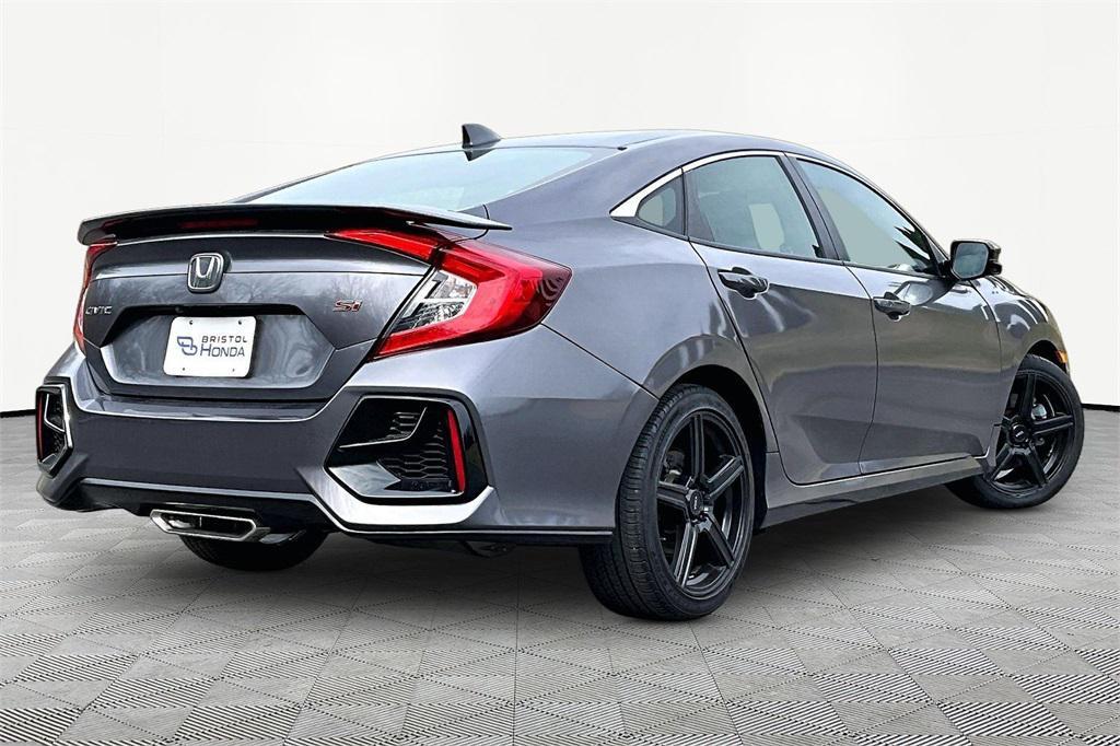 used 2020 Honda Civic Si car, priced at $20,665