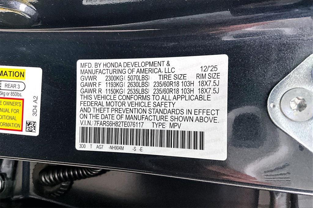 new 2026 Honda CR-V Hybrid car, priced at $41,675