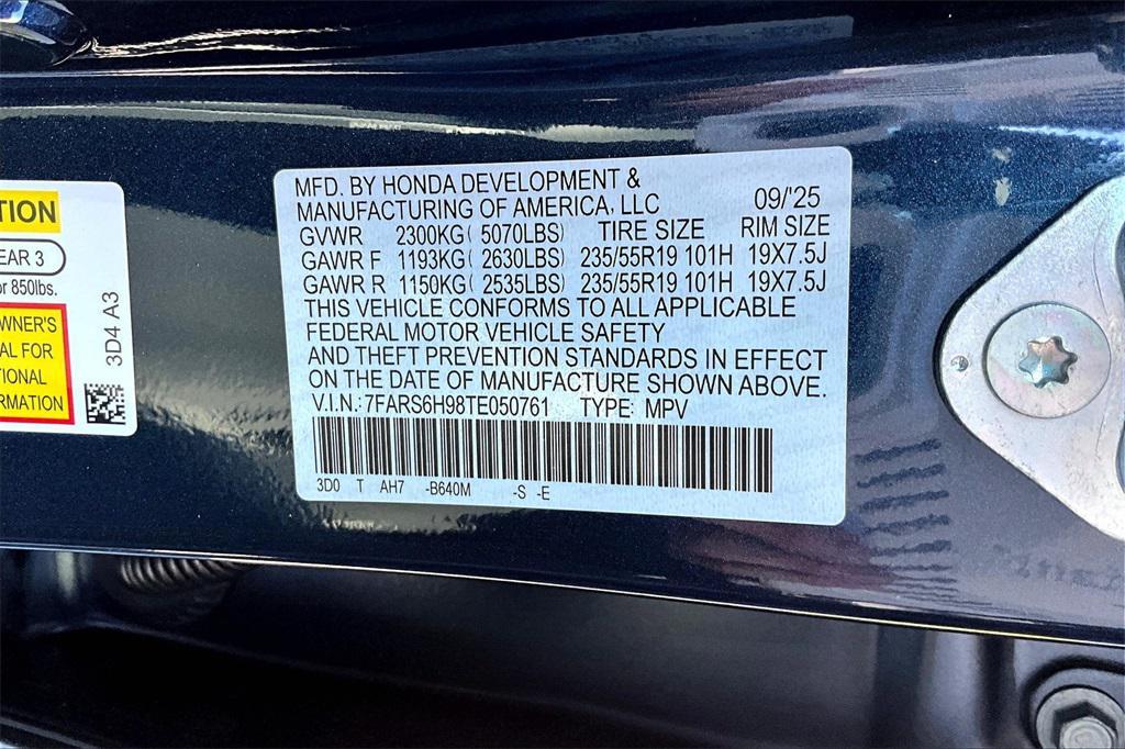 new 2026 Honda CR-V Hybrid car, priced at $43,700