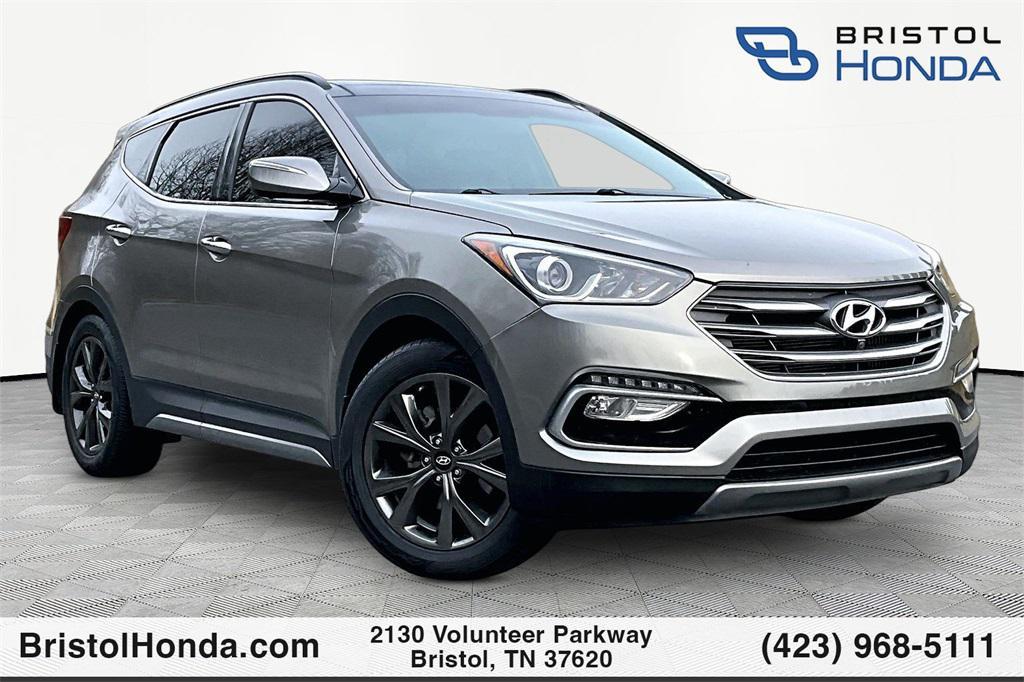 used 2018 Hyundai Santa Fe Sport car, priced at $15,850