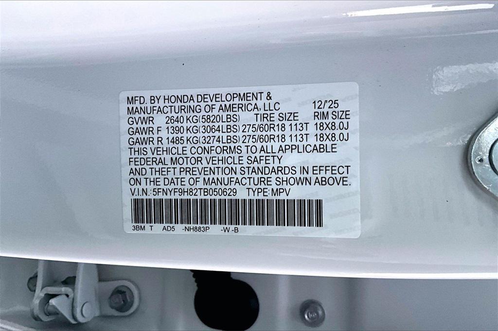 new 2026 Honda Passport car, priced at $54,875