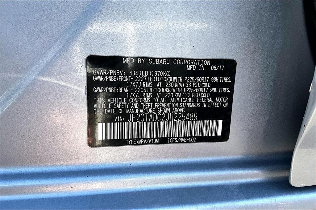 used 2018 Subaru Crosstrek car, priced at $20,921