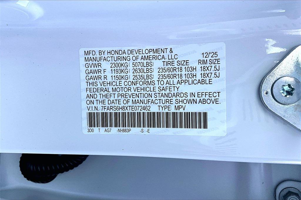 new 2026 Honda CR-V Hybrid car, priced at $42,130