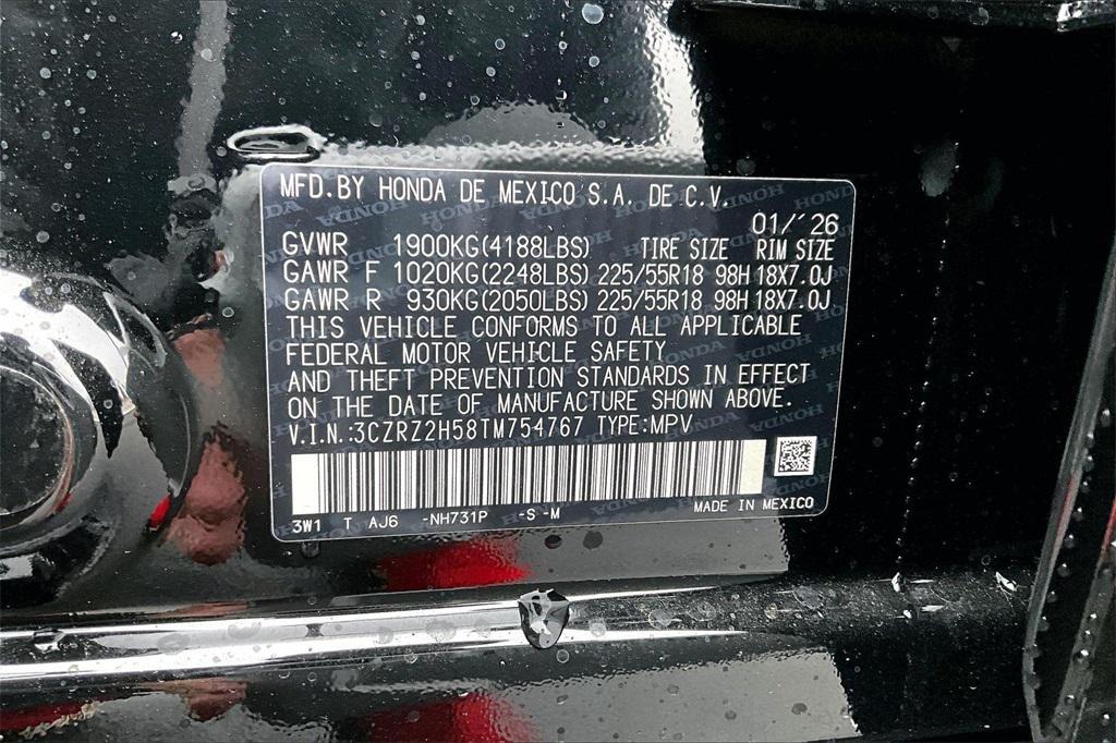 new 2026 Honda HR-V car, priced at $30,950