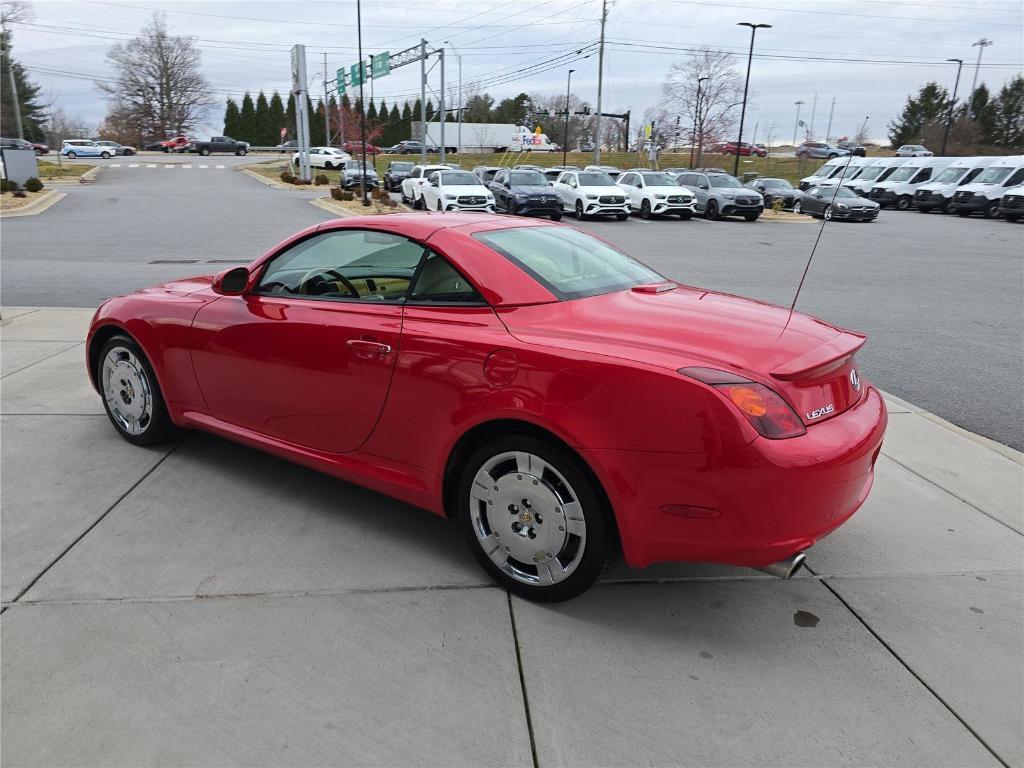 used 2002 Lexus SC 430 car, priced at $14,250