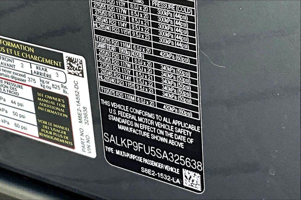 new 2025 Land Rover Range Rover car, priced at $120,070