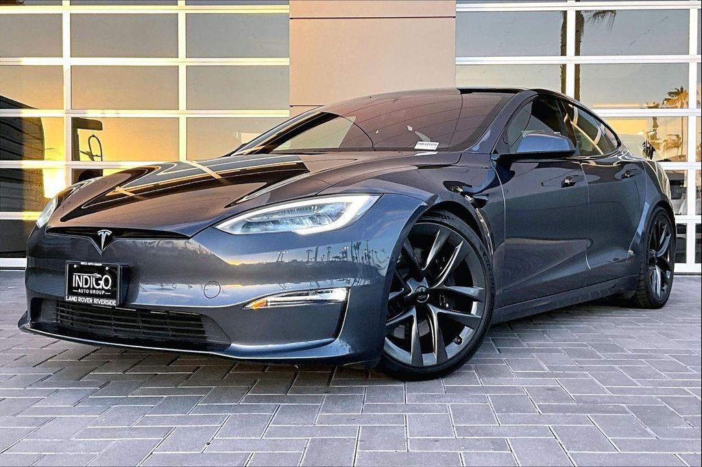 used 2021 Tesla Model S car, priced at $57,951