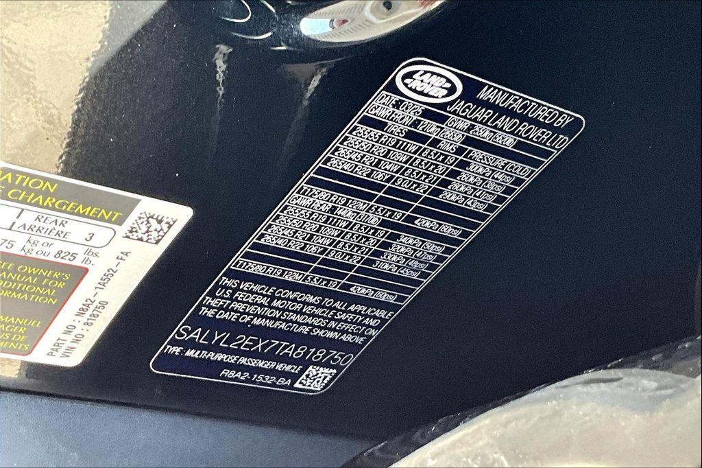 new 2026 Land Rover Range Rover Velar car, priced at $68,515