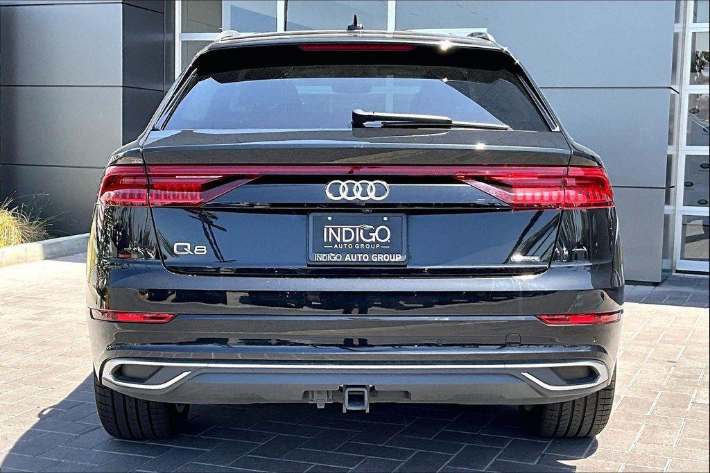 used 2023 Audi Q8 car, priced at $43,000
