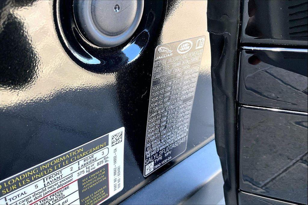 new 2026 Land Rover Range Rover Velar car, priced at $79,735