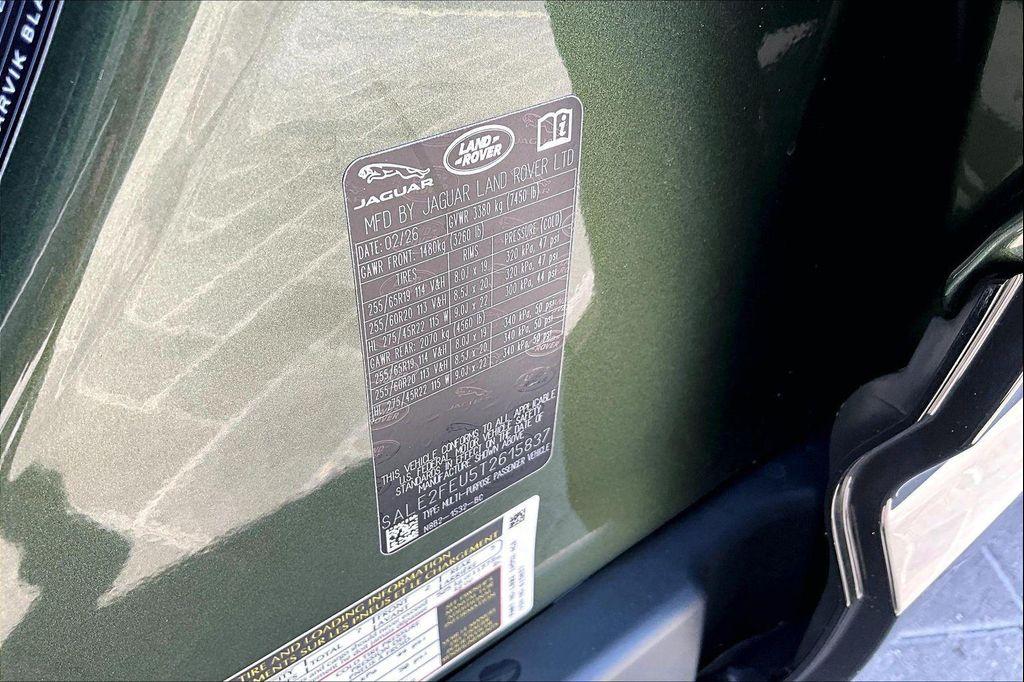 new 2026 Land Rover Defender car, priced at $96,666