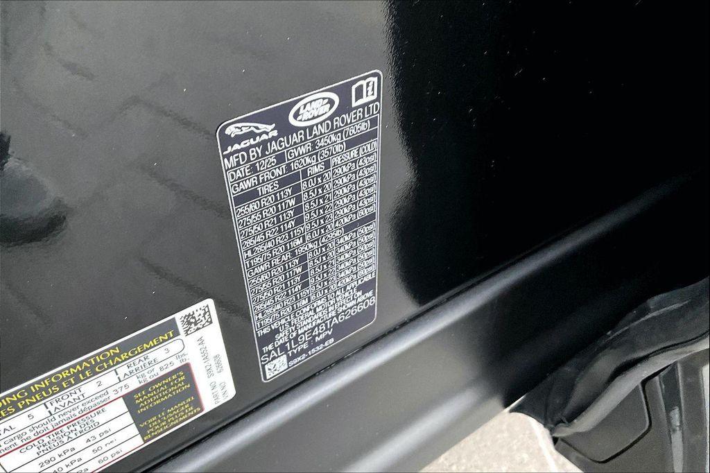 new 2026 Land Rover Range Rover Sport car, priced at $110,375