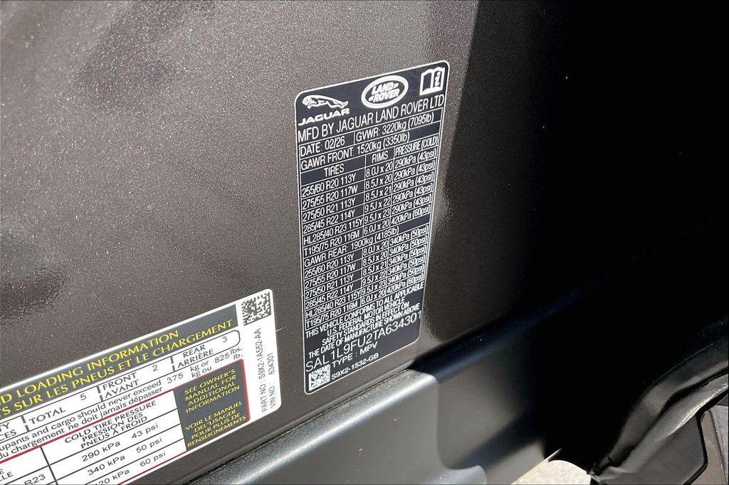 new 2026 Land Rover Range Rover Sport car, priced at $112,200