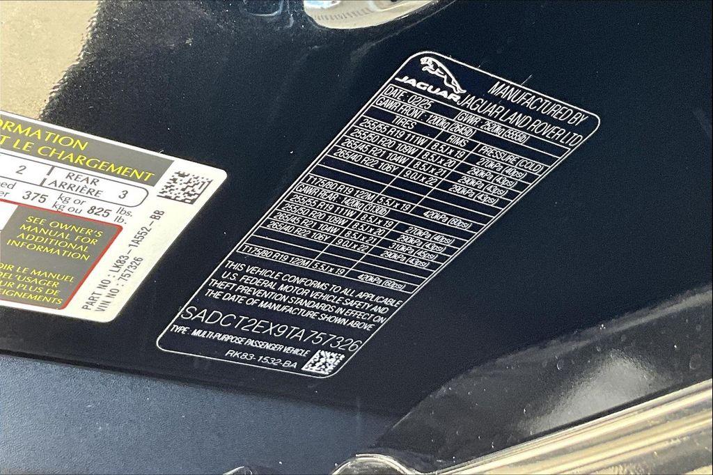 new 2026 Jaguar F-PACE car, priced at $54,675