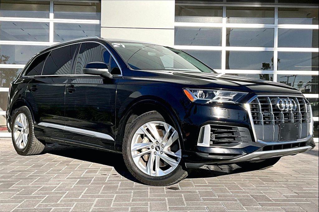 used 2021 Audi Q7 car, priced at $25,395