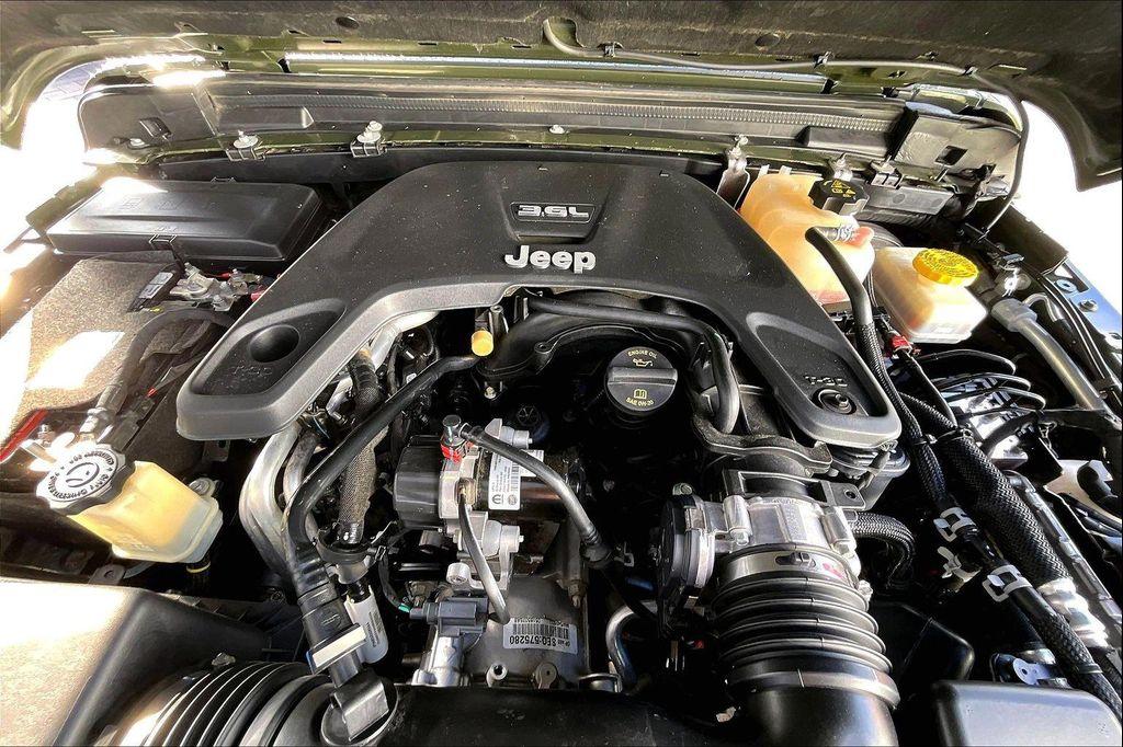 used 2021 Jeep Wrangler Unlimited car, priced at $23,874