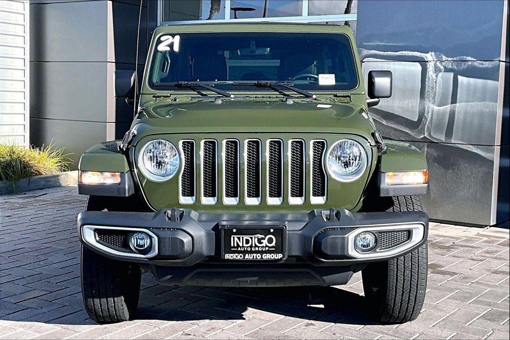 used 2021 Jeep Wrangler Unlimited car, priced at $23,874