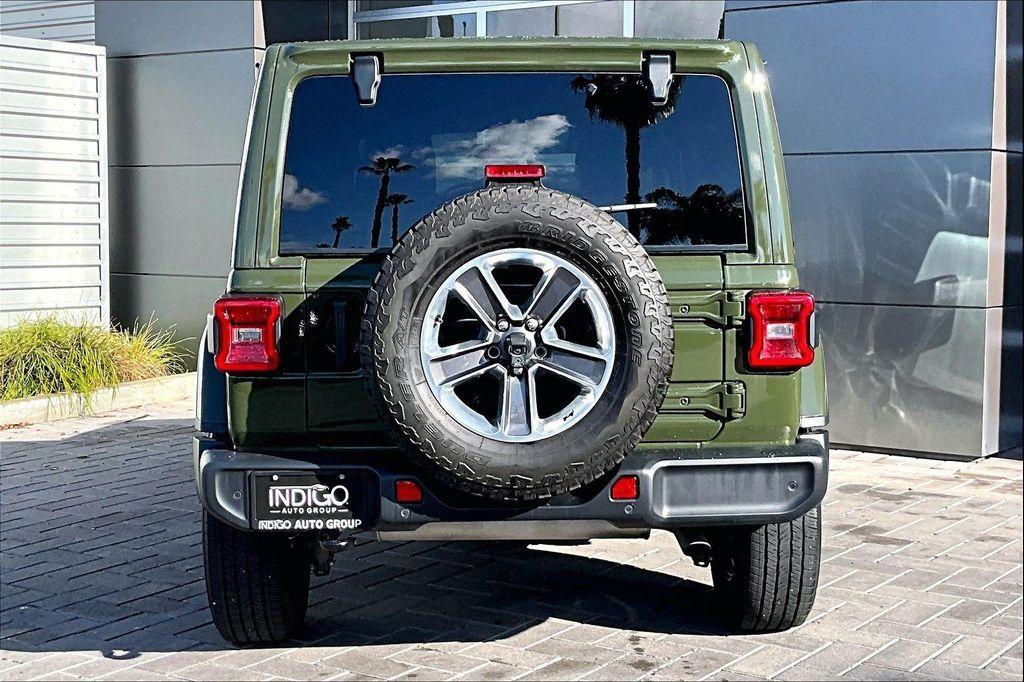 used 2021 Jeep Wrangler Unlimited car, priced at $23,874