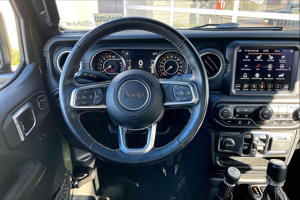 used 2021 Jeep Wrangler Unlimited car, priced at $23,874