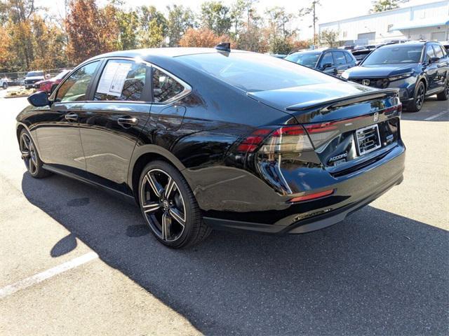 used 2024 Honda Accord Hybrid car, priced at $29,321
