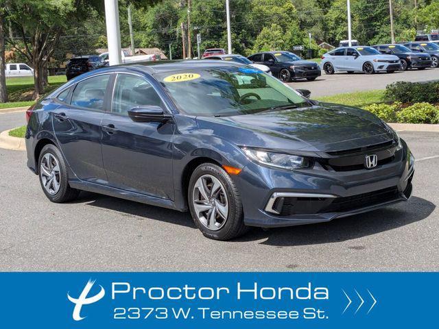 used 2020 Honda Civic car, priced at $19,990