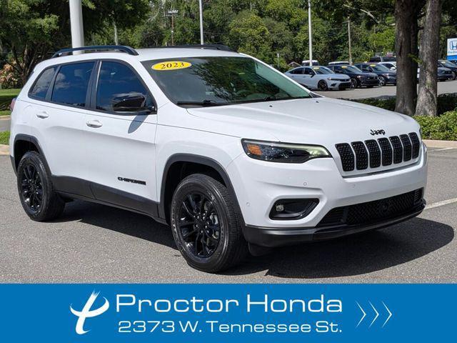 used 2023 Jeep Cherokee car, priced at $25,390