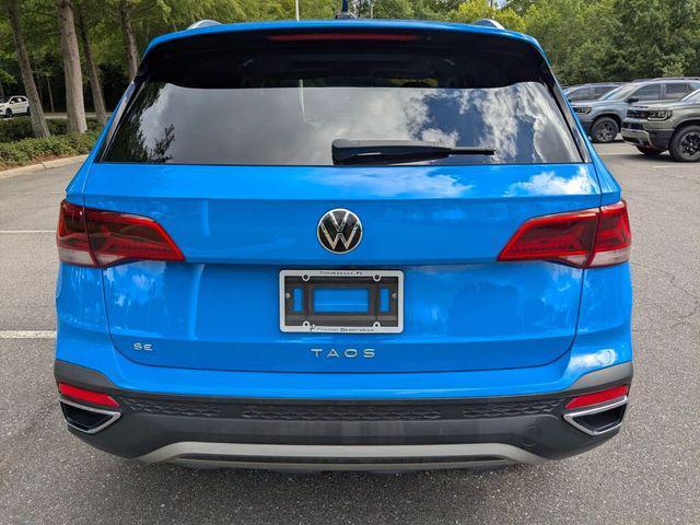 used 2022 Volkswagen Taos car, priced at $18,990