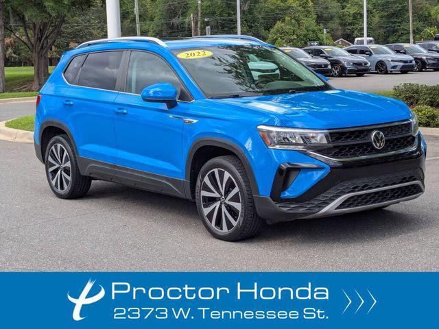 used 2022 Volkswagen Taos car, priced at $18,990