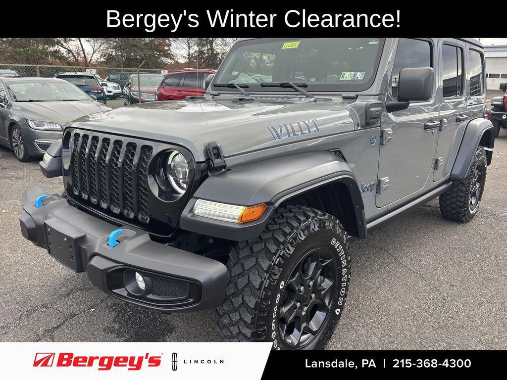 used 2023 Jeep Wrangler 4xe car, priced at $29,890