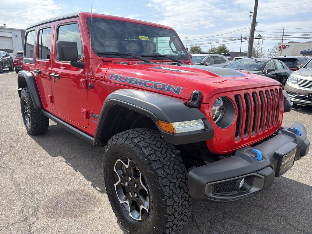 used 2022 Jeep Wrangler Unlimited 4xe car, priced at $33,490