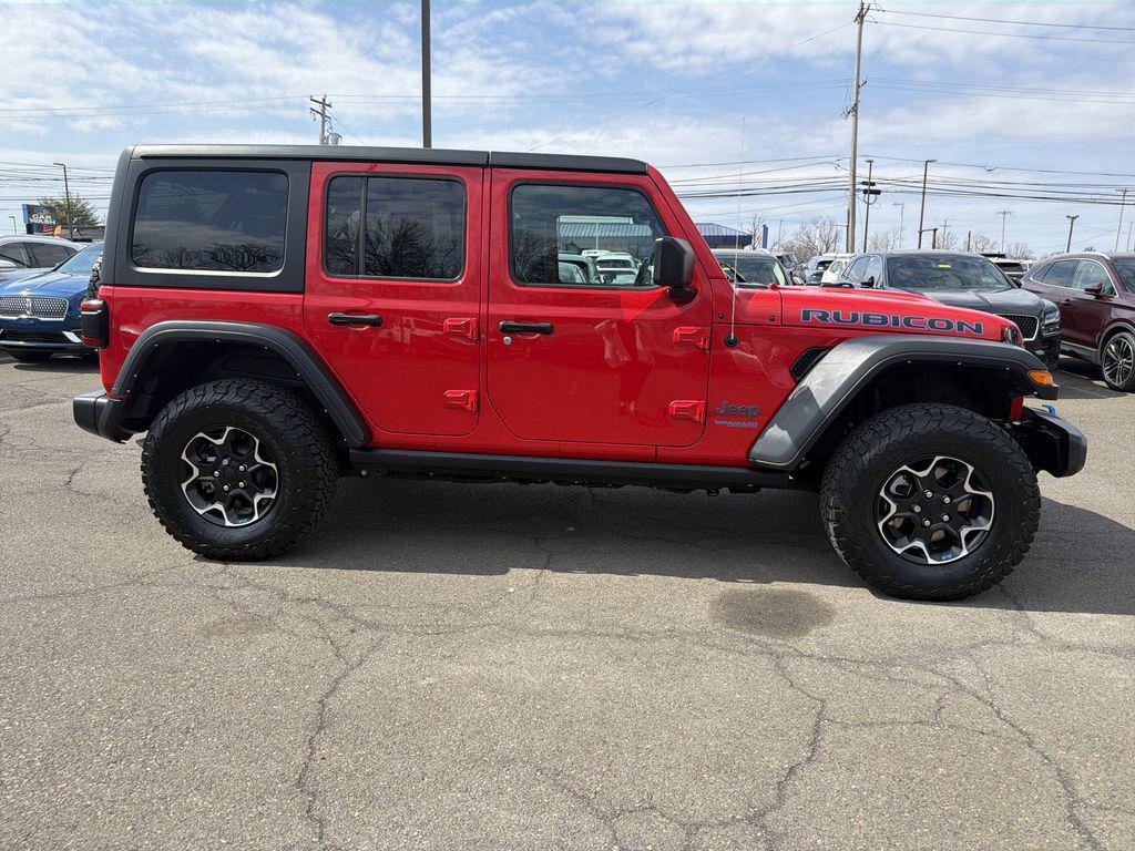 used 2022 Jeep Wrangler Unlimited 4xe car, priced at $33,490