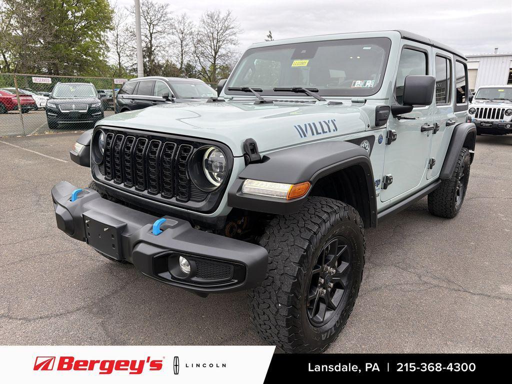 used 2024 Jeep Wrangler 4xe car, priced at $29,380
