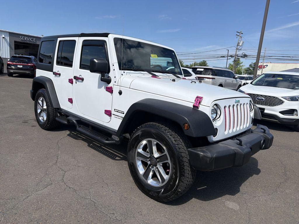 used 2018 Jeep Wrangler JK Unlimited car, priced at $22,380