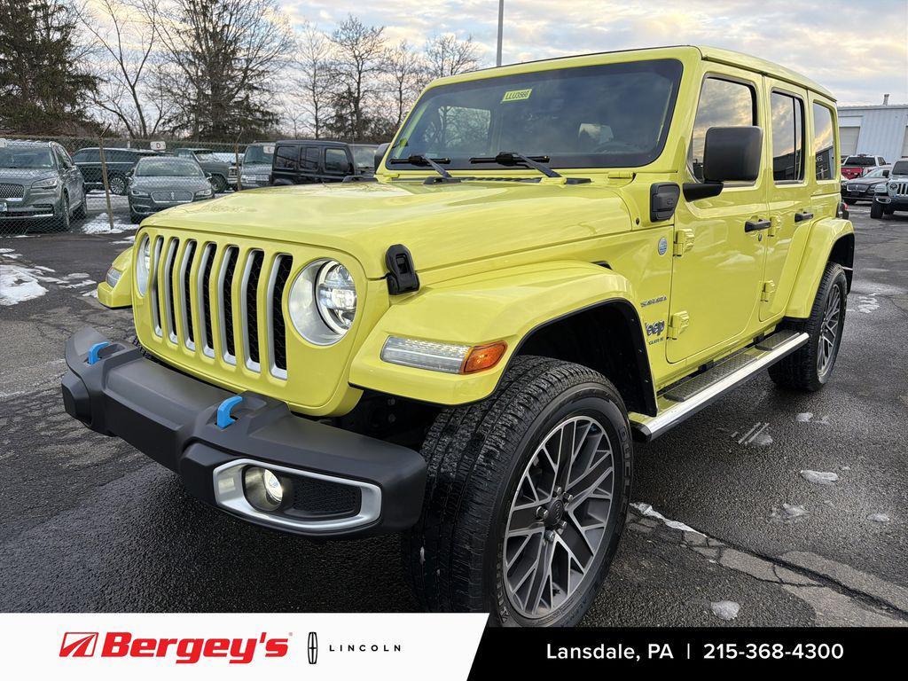 used 2023 Jeep Wrangler 4xe car, priced at $31,890