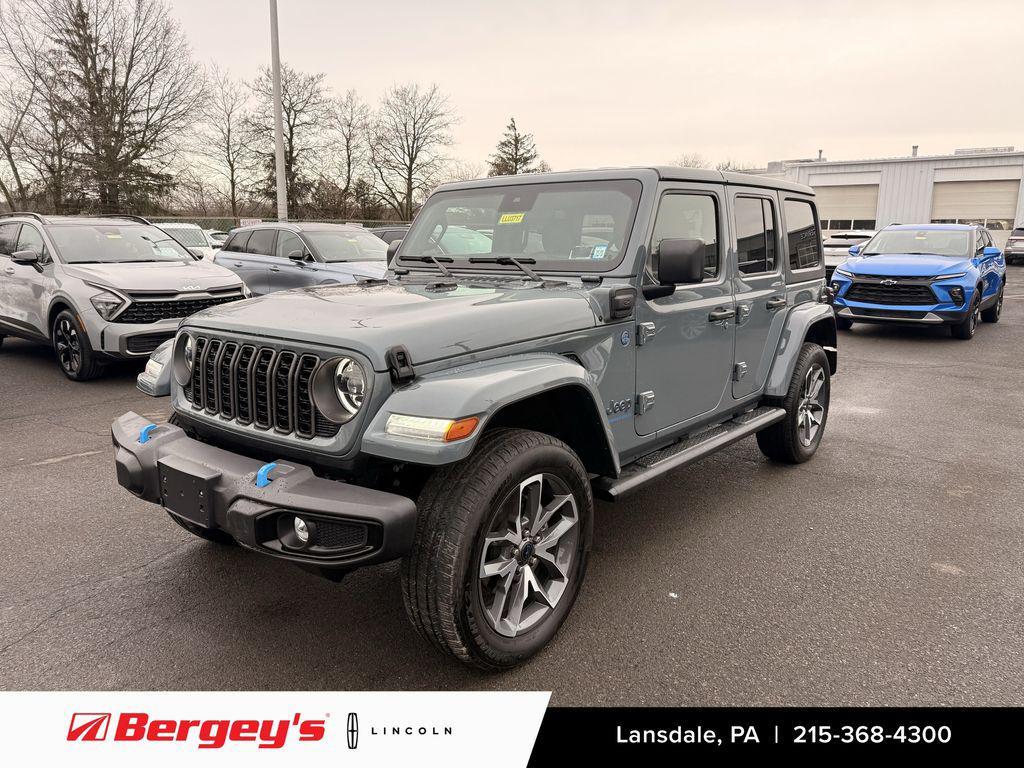 used 2024 Jeep Wrangler 4xe car, priced at $29,490