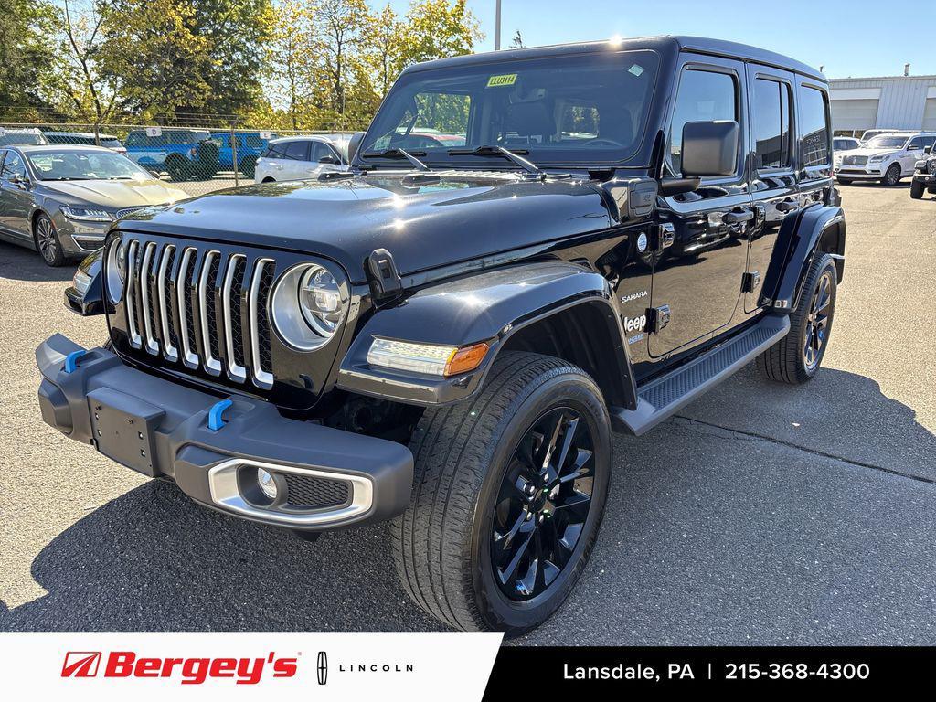 used 2022 Jeep Wrangler Unlimited 4xe car, priced at $32,390