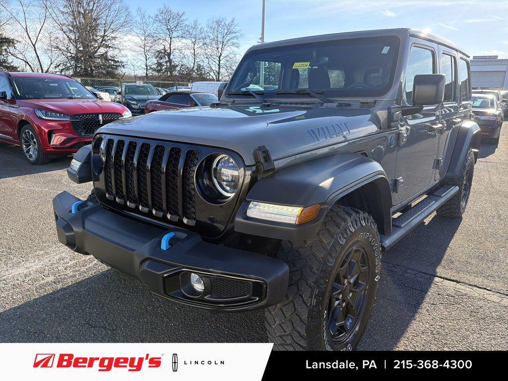 used 2023 Jeep Wrangler 4xe car, priced at $29,890